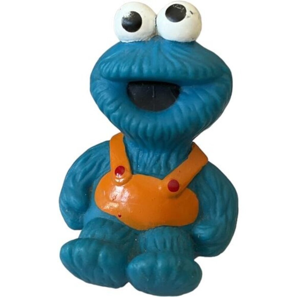 Playskool Sesame Street Weebles Cookie Monster Action Figure Toy